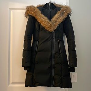 Mackage winter jacket with fur trim, very warm